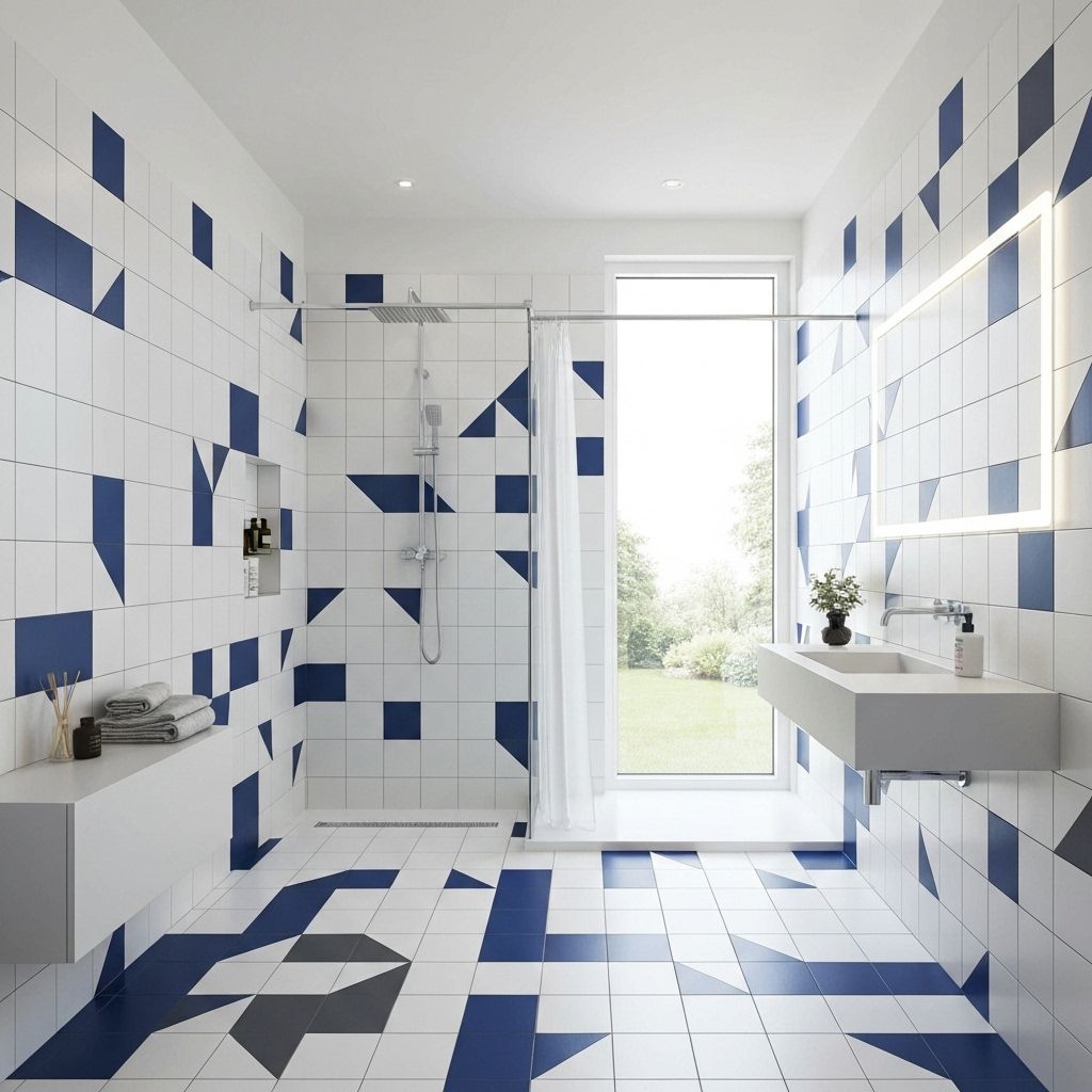 Contemporary Chic - NYC bathroom renovation example